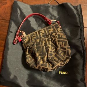 Fendi Small Bucket Wrist Handbag